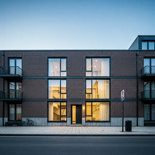 Haustüranlage mit markanter Präsenz